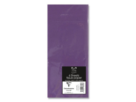 Clairefontaine Papier de soie, (l)500 x (H)700 mm, violet