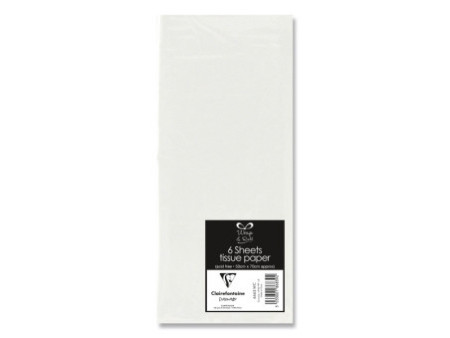 Clairefontaine Papier de soie, (l)500 x (H)700 mm, blanc