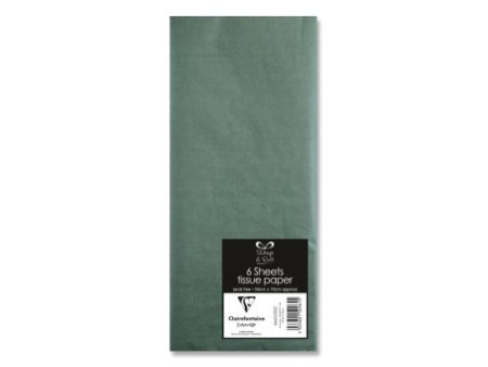 Clairefontaine Papier de soie, (l)500 x (H)700 mm,vert foncé