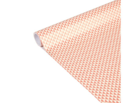 Clairefontaine Papier cadeau 'Tiny Rolls triangles rouges'