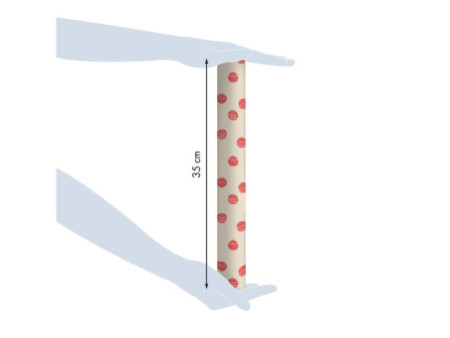 Clairefontaine Papier cadeau 'Tiny Rolls pois rouges'