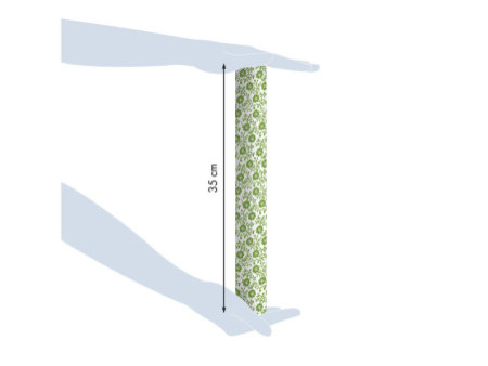 Clairefontaine Papier cadeau 'Tiny Rolls fleurs vertes'