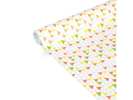 Clairefontaine Papier cadeau 'Tiny Rolls triangles'