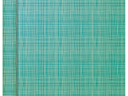 Clairefontaine Papier cadeau 'Tiny Rolls lignes vertes'