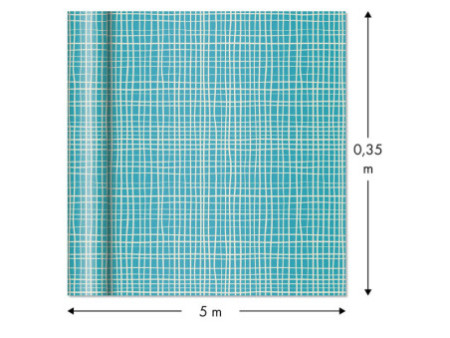 Clairefontaine Papier cadeau 'Tiny Rolls lignes vertes'