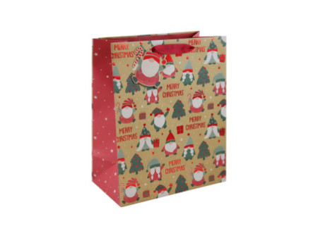 Clairefontaine Sac cadeau de Noël 'Merry Christmas', moyen