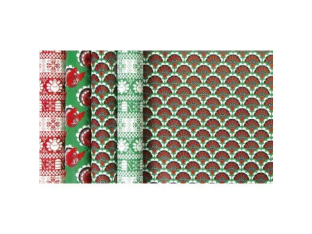 Clairefontaine Papier cadeau de Noël 'Tiny Rolls'