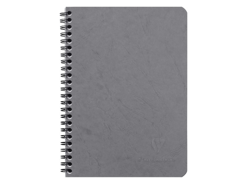 Clairefontaine Carnet AGE BAG, A5, ligné, gris