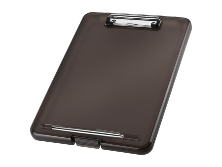 helit Porte-bloc avec compartiment 'the clip', A4, gris