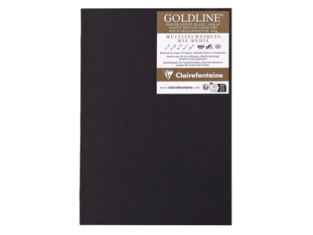 Clairefontaine Carnet de dessin GOLDLINE, A3, noir