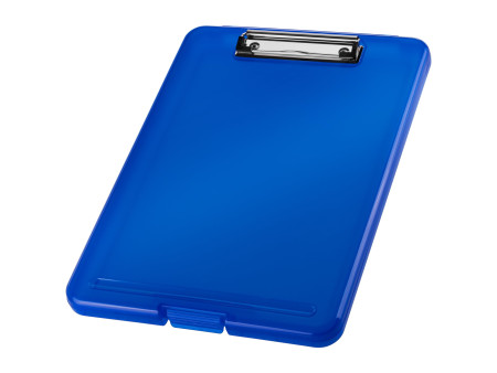 helit Porte-bloc avec compartiment 'the clip', A4, bleu