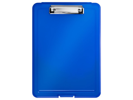 helit Porte-bloc avec compartiment 'the clip', A4, bleu