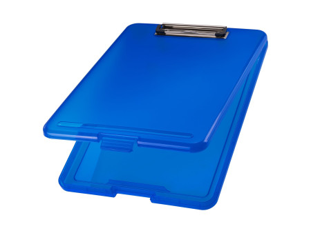 helit Porte-bloc avec compartiment 'the clip', A4, bleu