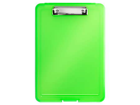 helit Porte-bloc avec compartiment 'the clip', A4, vert