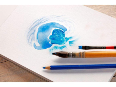Clairefontaine Bloc papier dessin Paint'ON à Grain, A5