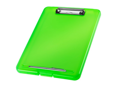 helit Porte-bloc avec compartiment 'the clip', A4, vert