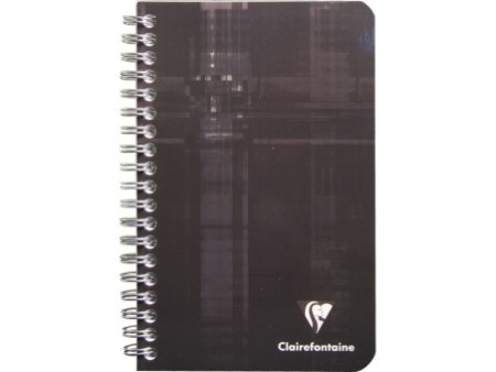 Clairefontaine Carnet à spirale, 110 x 170 mm, uni