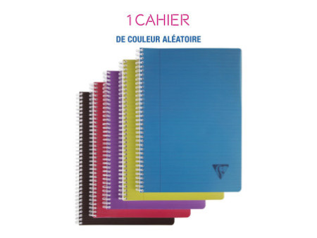Clairefontaine Cahier reliure intégrale LINICOLOR INTENSIVE