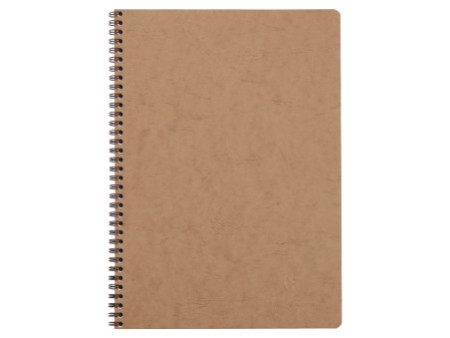 Clairefontaine Carnet AGE BAG, A4, ligné, tabac