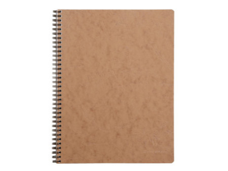 Clairefontaine Carnet AGE BAG, A4+, ligné, tabac