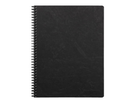 Clairefontaine Carnet AGE BAG, A4+, ligné, noir
