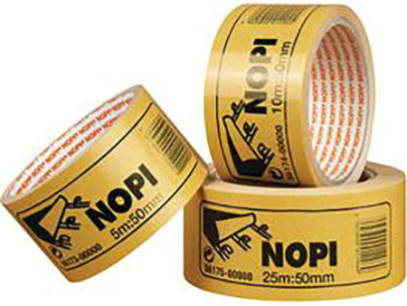 NOPI ruban adhésif double face nopifix en PP, 50 mm x 5 m