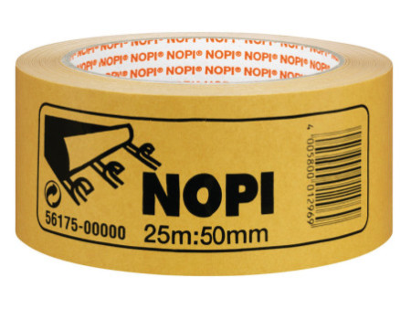 NOPI ruban adhésif double face nopifix en PP, 50 mm x 25 m