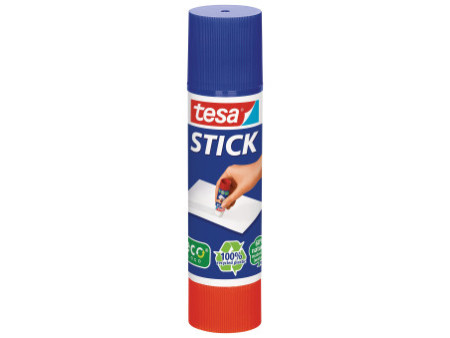 tesa ecoLogo Stick Bâton de colle, sans solvant, 20 g