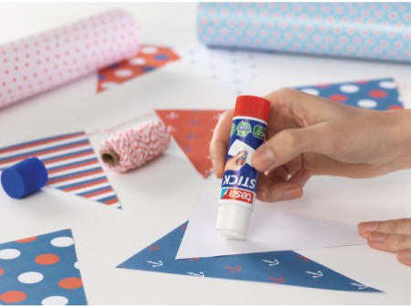 tesa ecoLogo Stick Bâton de colle, sans solvant, 40 g