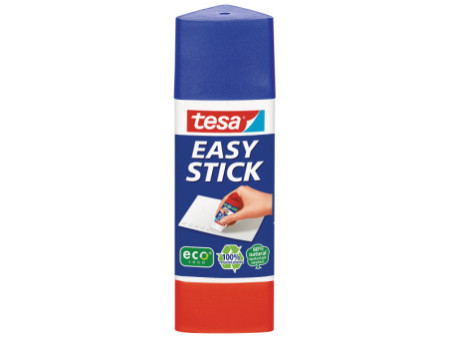 tesa ecoLogo Easy Stick Bâton de colle, sans solvant, 25 g