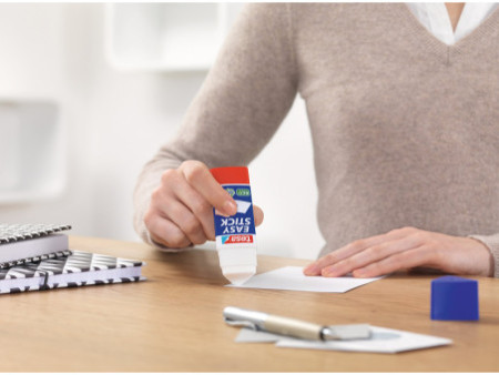 tesa ecoLogo Easy Stick Bâton de colle, sans solvant, 12 g