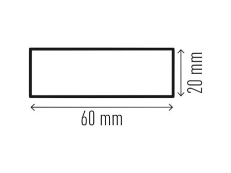 DURABLE Profilé de protection pour les surfaces S20