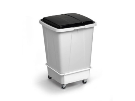 DURABLE Chariot DURABIN TROLLEY 90, couleur: blanc