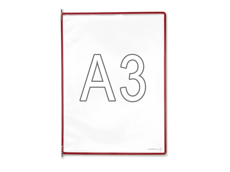 djois by tarifold Poche à pivot, A3, rouge