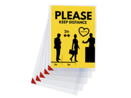 djois by tarifold Pochette d'affichage Kang Easy clic, A4