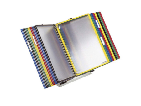 djois by tarifold Kit pupitre métal, avec 30 poches à pivot
