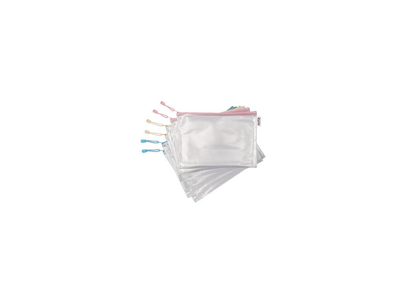 djois by tarifold Pochette à zip ZIPPER Pastel, A4, assorti