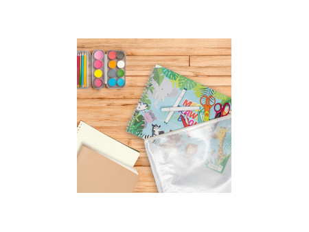 djois by tarifold Pochette à zip ZIPPER Pastel, A4, assorti
