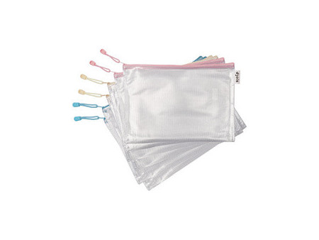 djois by tarifold Pochette à zip ZIPPER Pastel, A3, assorti