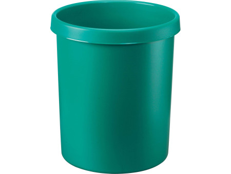 helit Corbeille à papier 'the german', rond, 30 litres, vert