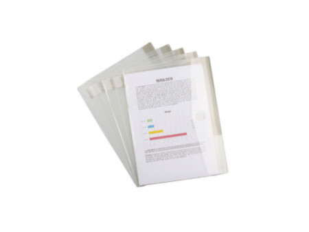 djois by tarifold Pochette à documents A4, PP, transparent