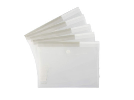 djois by tarifold Pochette à documents A4, PP, transparent