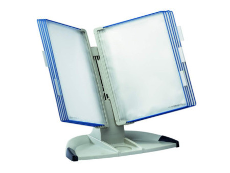 djois by tarifold Pupitre de table 'Design', gris clair/bleu