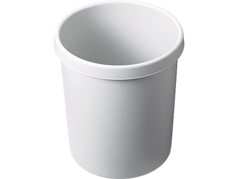 helit Corbeille à papier 'the german', 30 litres, PE, gris