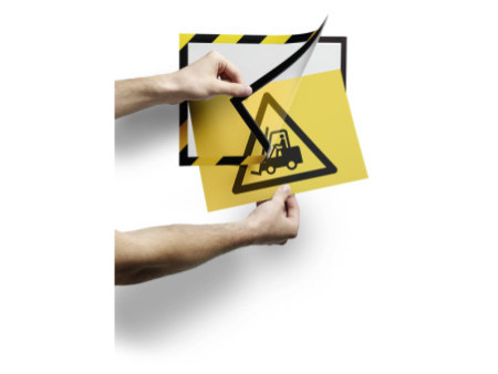 DURABLE Cadre d'affichage magnétique DURAFRAME SECURITY, A4