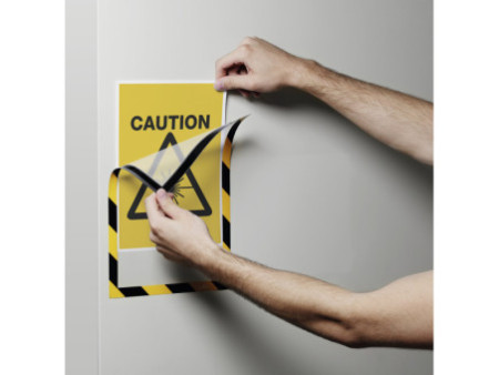 DURABLE Cadre d'affichage magnétique SECURITY, A4