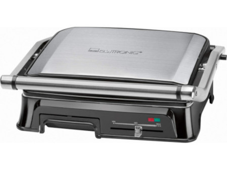 CLATRONIC Barbecue d'intérieur KG 3571, acier inoxydable /