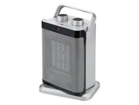 CLATRONIC Radiateur soufflant HL 3631, argent, oscillant