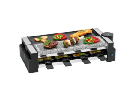 CLATRONIC Raclette grill RG 3678, avec pierre de cuisson