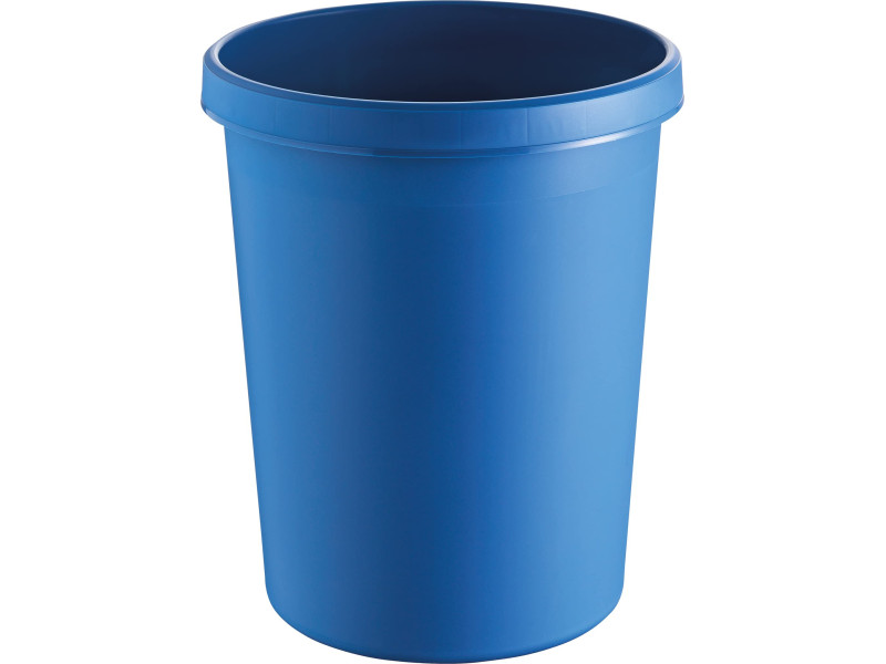 helit Corbeille à papier 'the german', 45 litres, PE, bleu